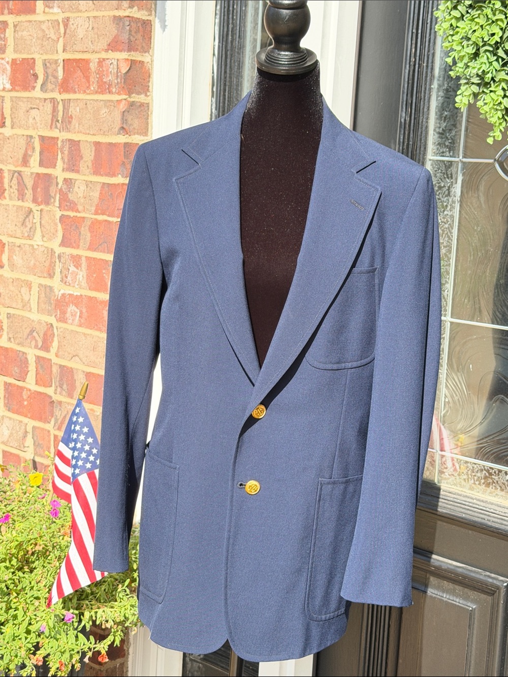 Bergdorf Goodman Navy Blazer